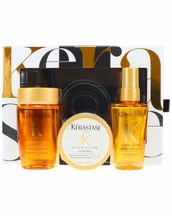 Best Sale 🎉 Kérastase Kerastase Elixe Ultime Travel Set 👩 Women Skincare Sets ❤️