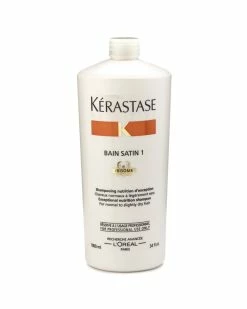 Best reviews of ✨ Kérastase Kerastase 34oz Nutritive Bain Satin 1 Shampoo 👩 Women Shampoo & Conditioners ❤️