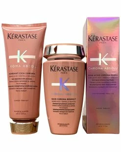 Best deal 🤩 Kérastase Kerastase Chroma Absolute Gift Set 👩 Women Shampoo & Conditioners 🔥