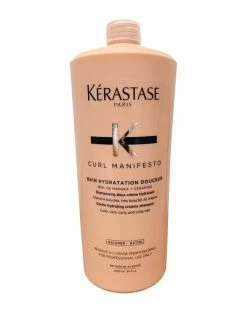 Best Pirce 🧨 Kérastase Kerastase 34oz Curl Manifesto Bain Hydration Douceur Shampoo 👩 Women Shampoo & Conditioners ✔️