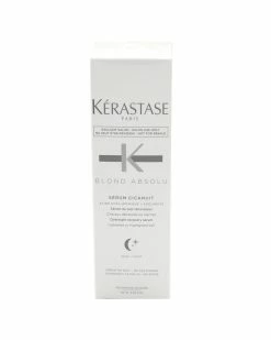 Best Pirce ✔️ Kérastase Kerastase 3.04oz Blonde Absolu Serum Cicanuit White Box 👩 Women Hair Masks & Treatments 🎉